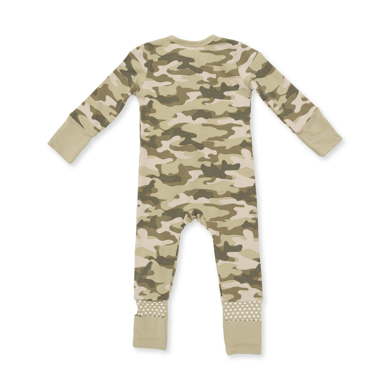 Convertible Zip Romper | Camo