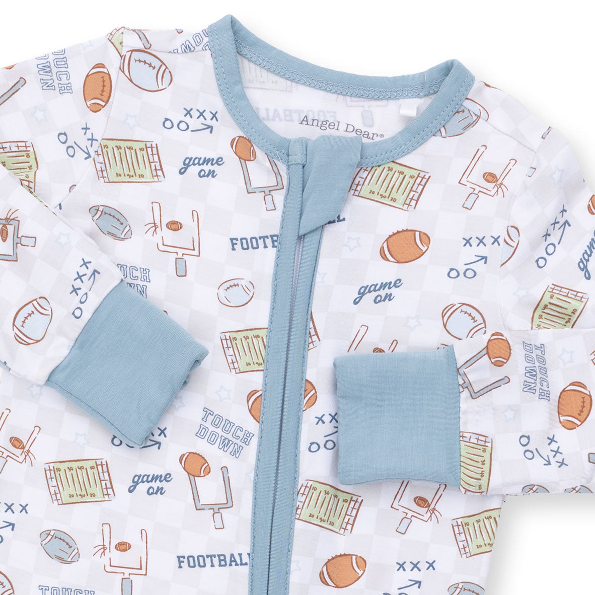 Convertible Zip Romper | Football Check