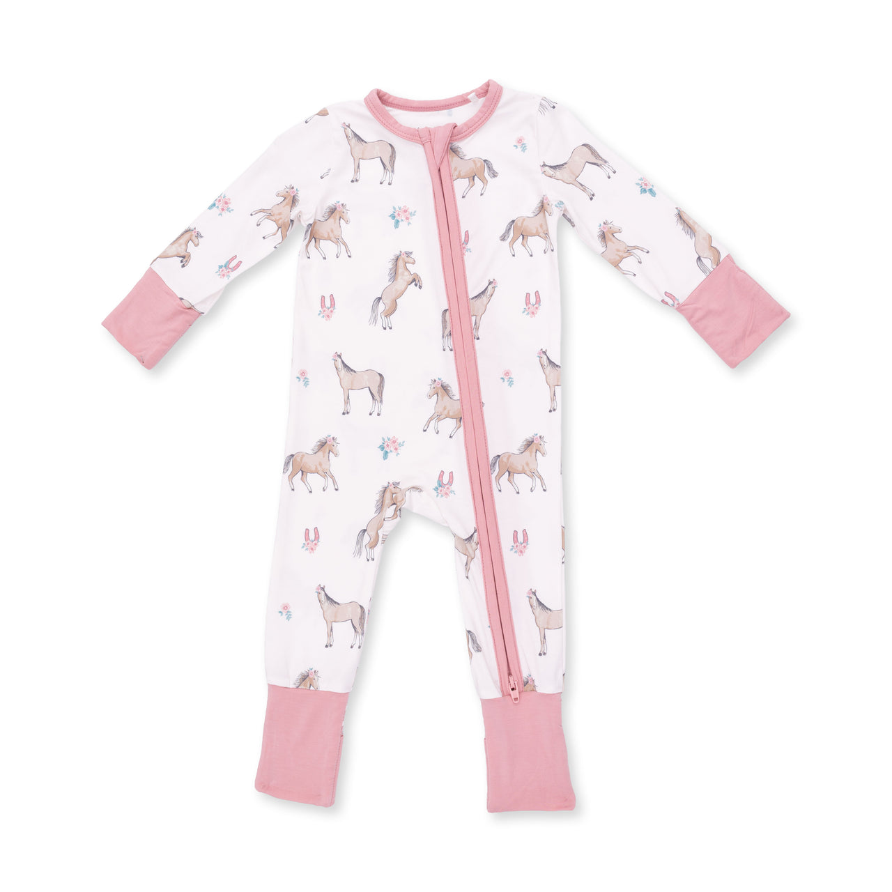 Convertible Zip Romper | I Love Horses