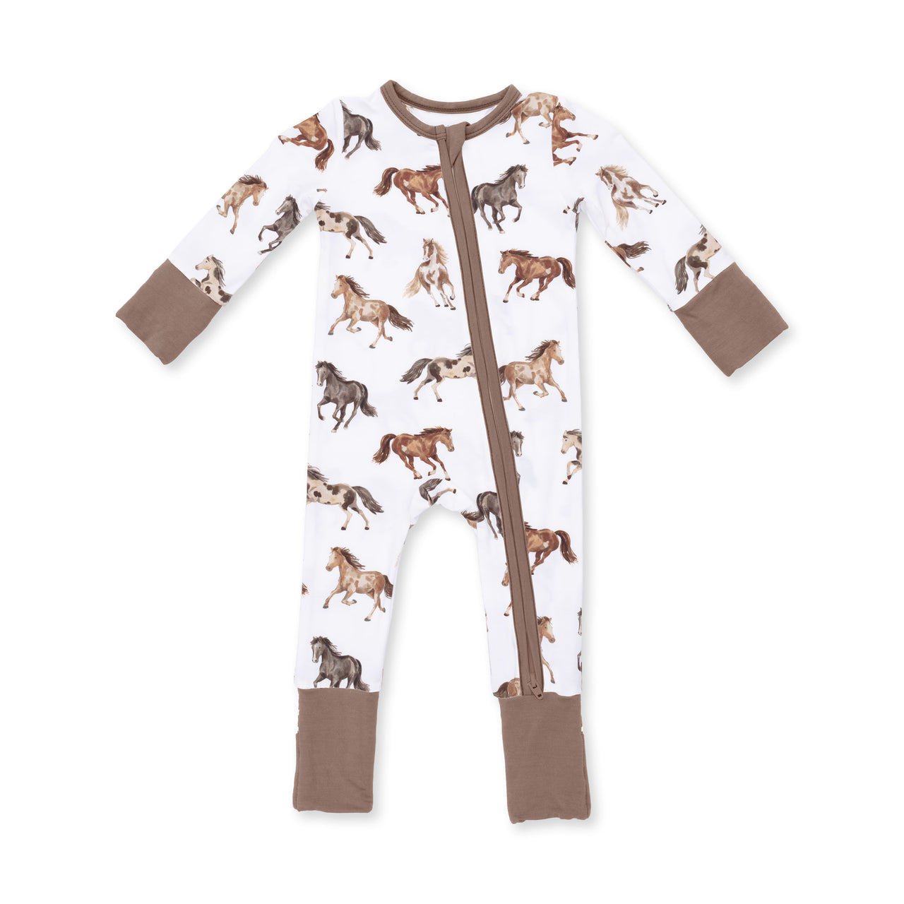 Convertible Zip Romper | Wild Horses