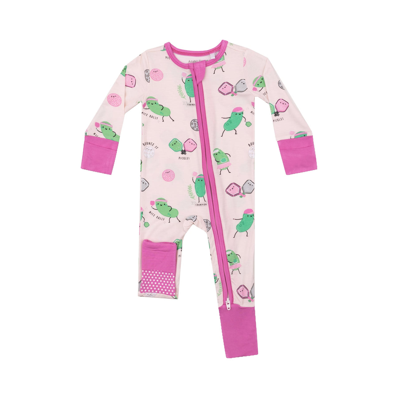 2-Way Zip Romper | Pickleball Pink