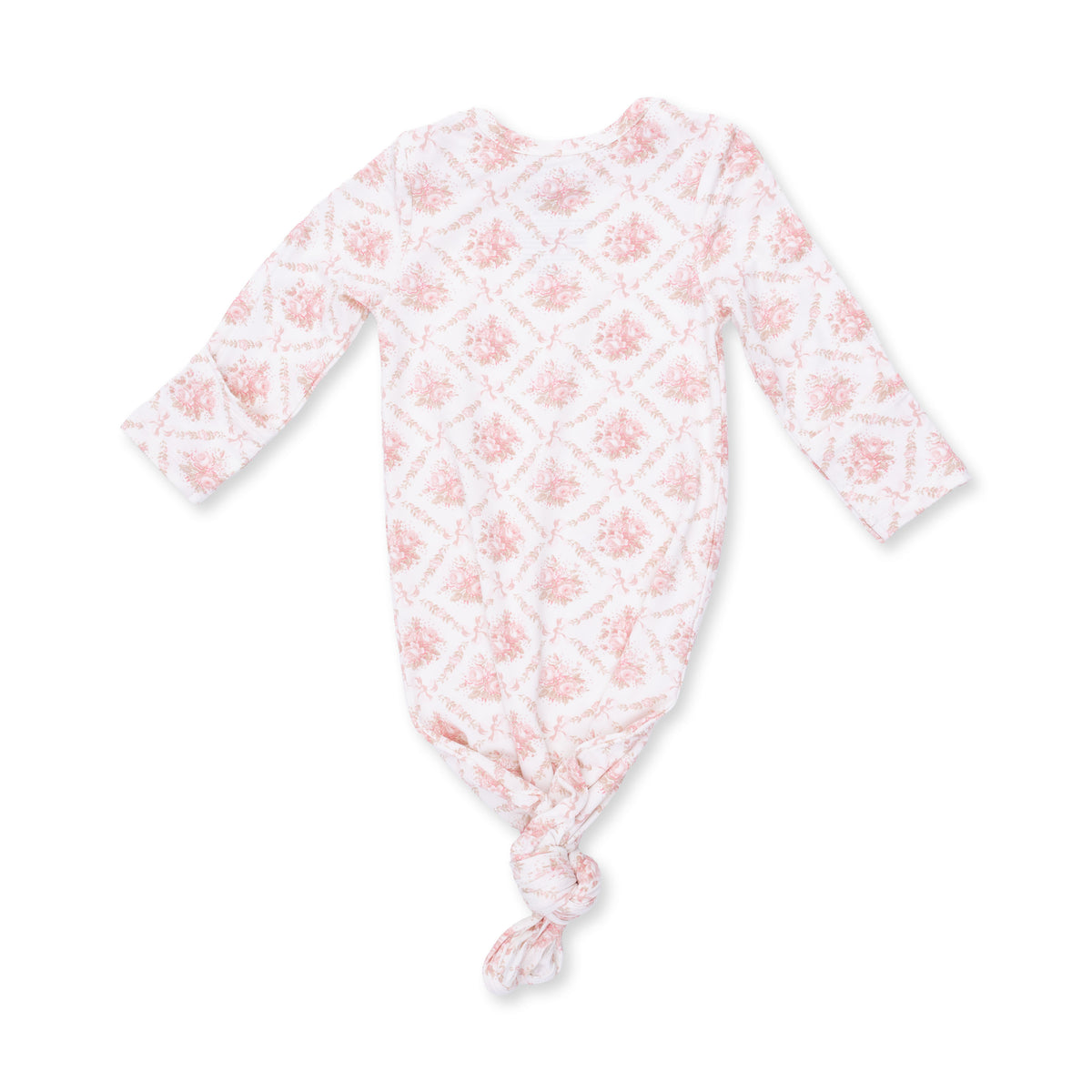 Knotted Gown and Knot Headband Set | Rose Bow Lattice