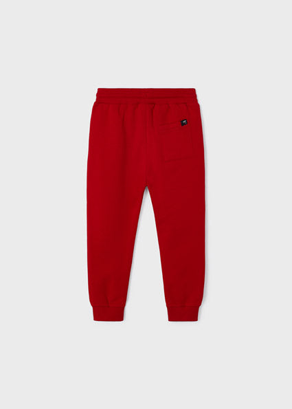 Boys Basic Sweatpants | Red