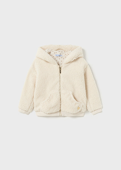 Baby Zip-Up Hooded Jacket | Chickpea