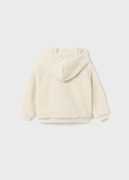 Baby Zip-Up Hooded Jacket | Chickpea