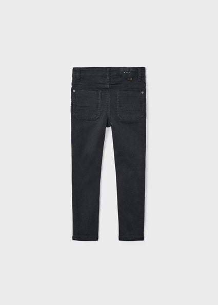 Boys Soft Slim Fit Pants | Charcoal**FINAL SALE**