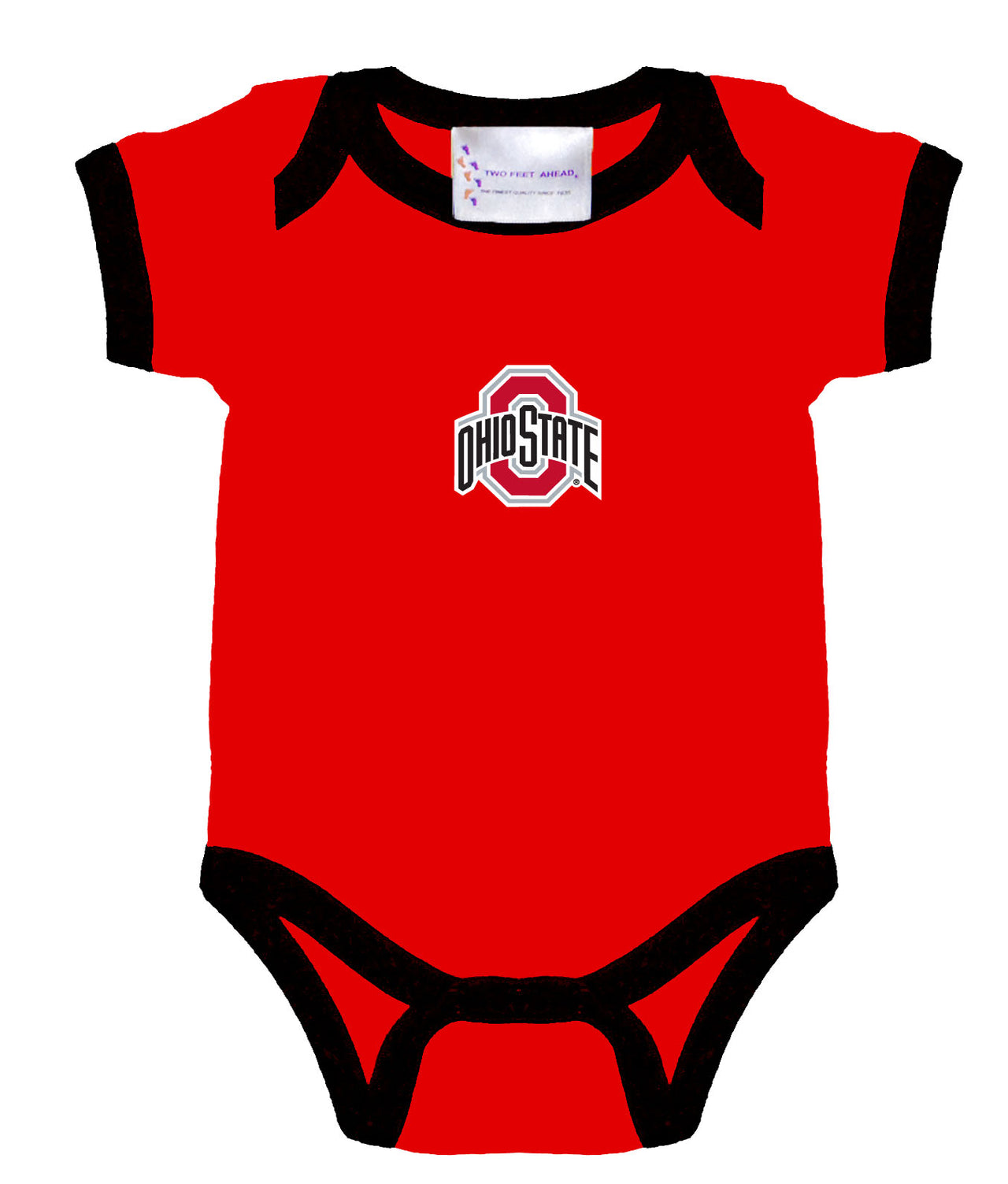 Ohio State Buckeyes Onesie | Red Black