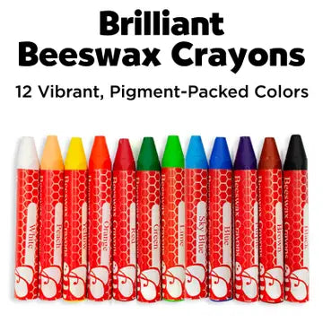 Jumbo Beeswax Crayon School Pack
