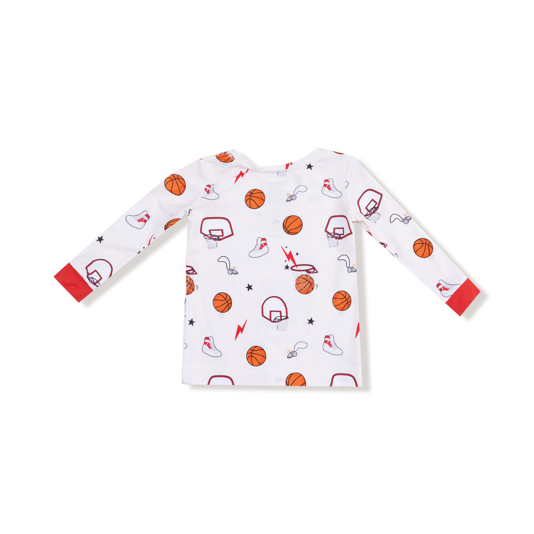 Long Sleeve Loungewear Set | Basketball