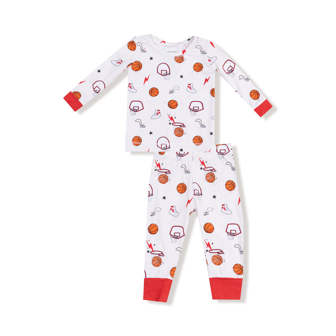 Long Sleeve Loungewear Set | Basketball