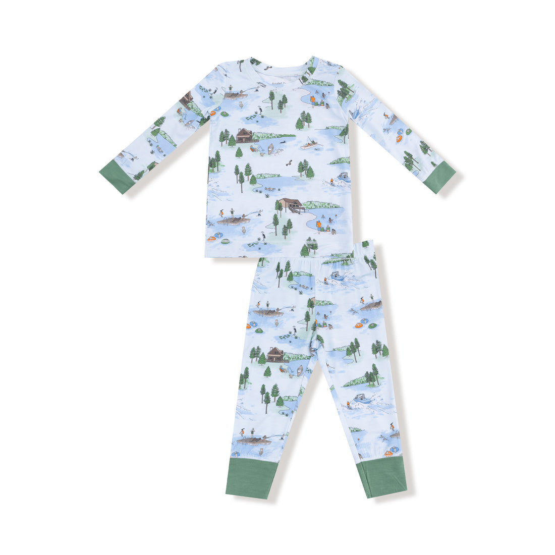 Long Sleeve Loungewear Set | Lake Stickers