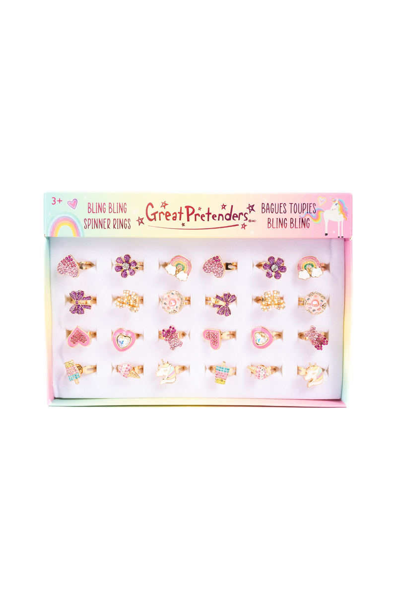 Bling Bling Spinner Rings