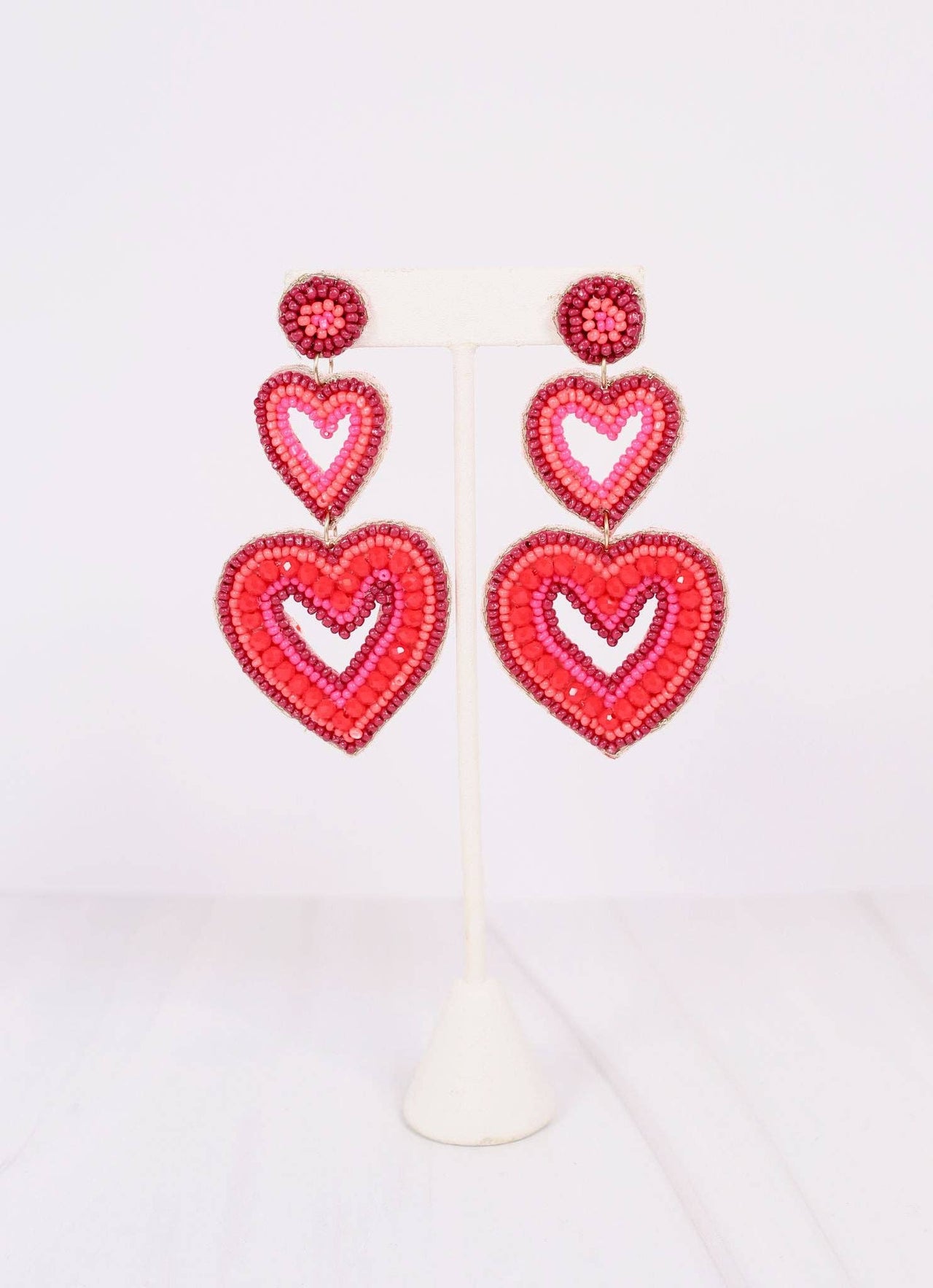 Enchanted Heart Drop Earring