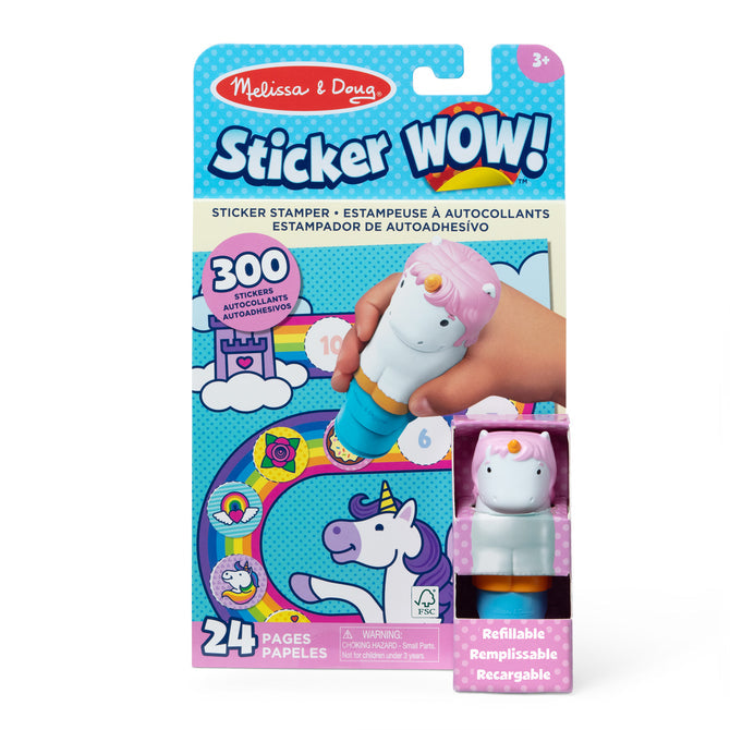 Sticker WOW! Activity Pad & Sticker Stamp - Unicorn