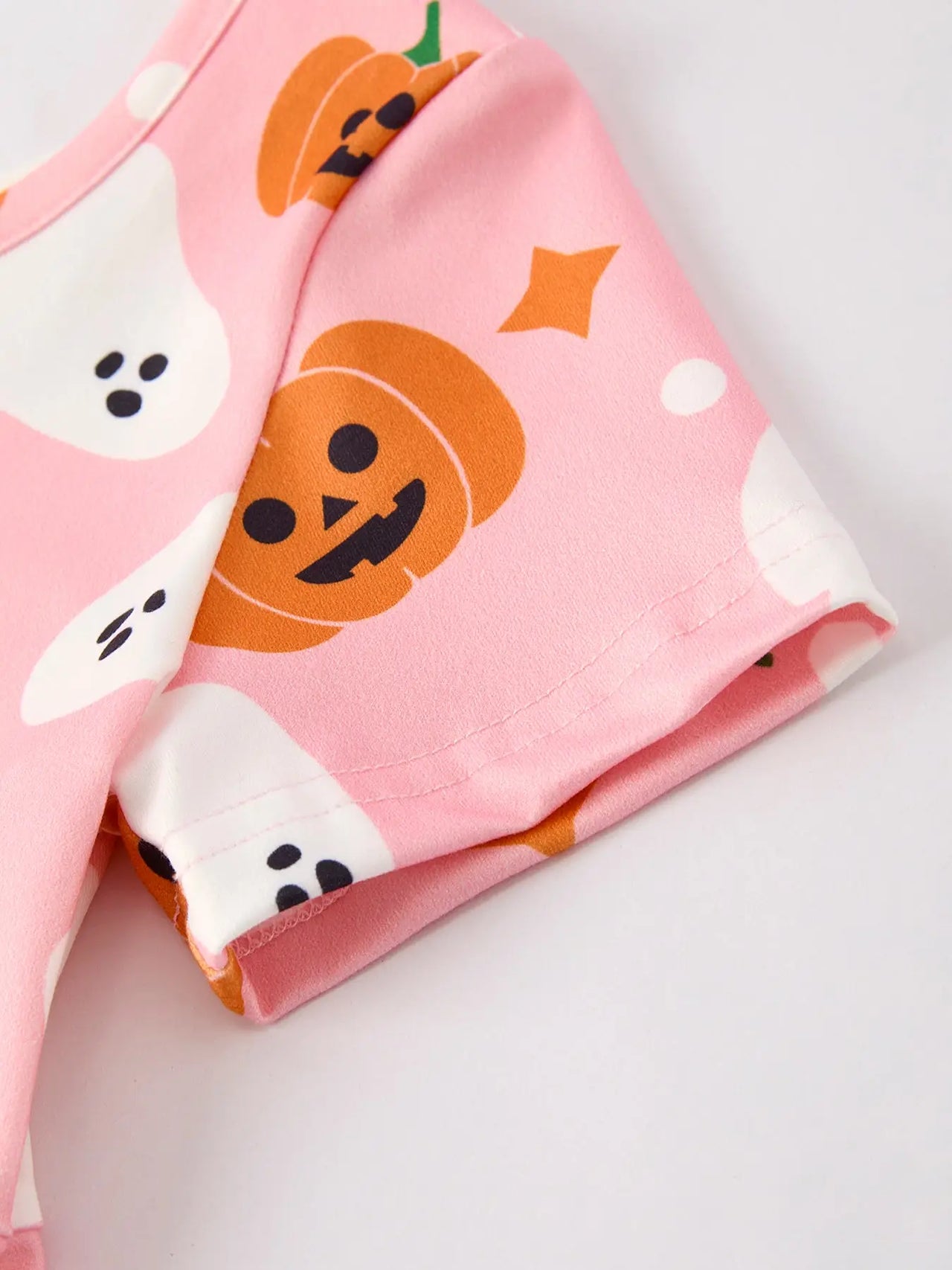 Pumpkin and Ghost Twirl Dress