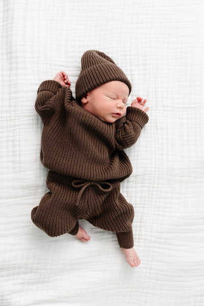 Knit Chunky Sweater | Cocoa