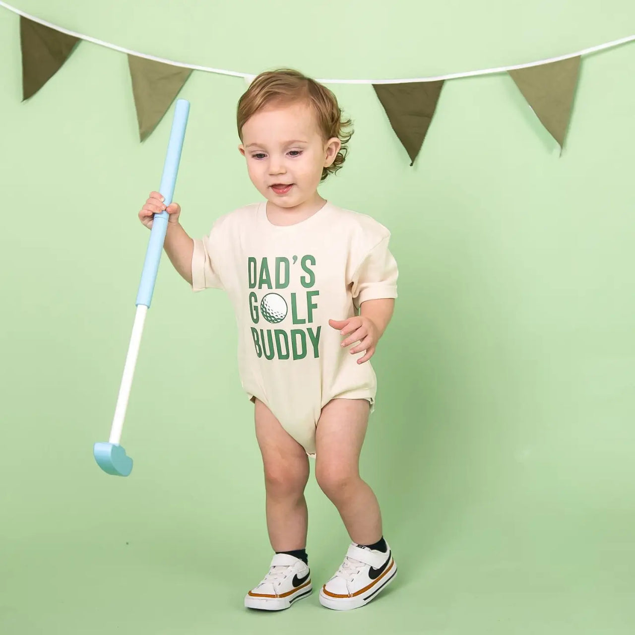 Dad's Golf Buddy Short Sleeve Romper