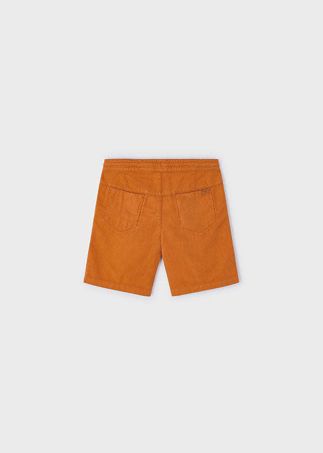 Boy's Linen Shorts | Paprika