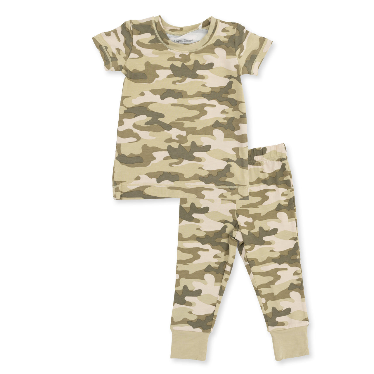 Short Sleeve Loungewear Set | Camo