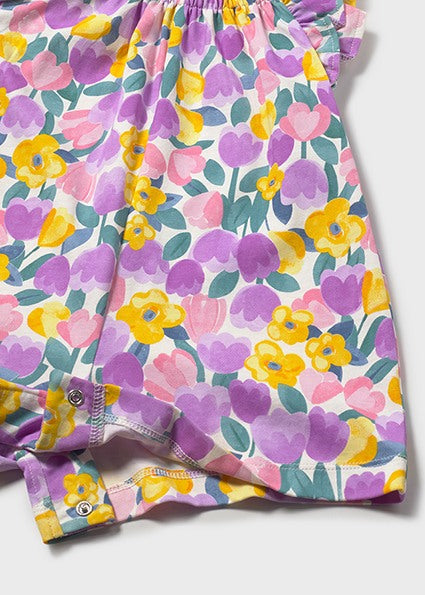 Baby Girls Floral Romper