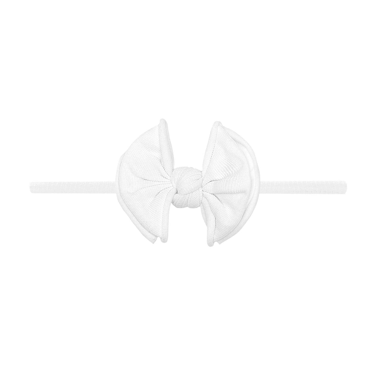 Baby Bling| Baby FAB |Skinny soft nylon bow headband
