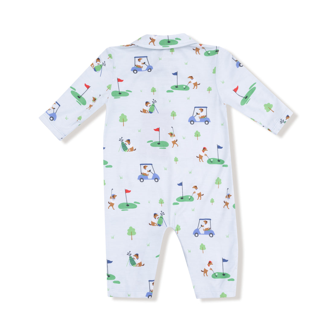 Blue  Polo Romper | Dog Gone Golf