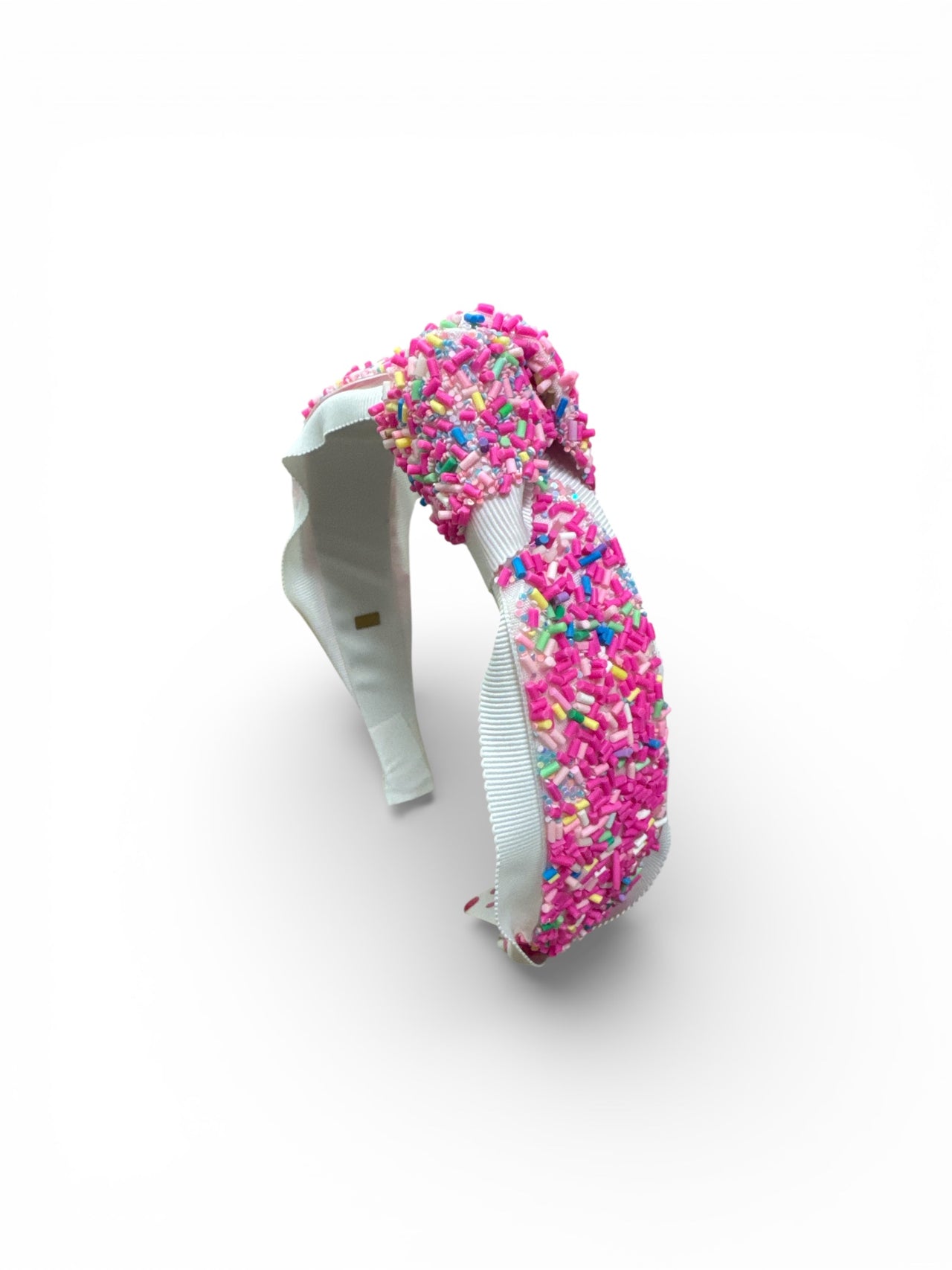 Grosgrain Birthday Sprinkle Knot Headband