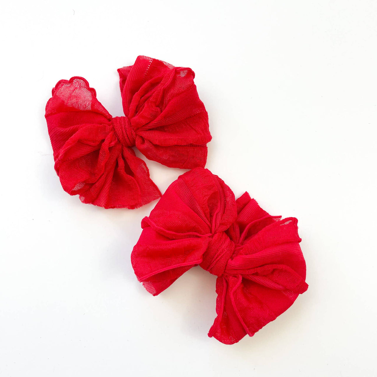 Rockin Royalty | Ruffle Clip Set