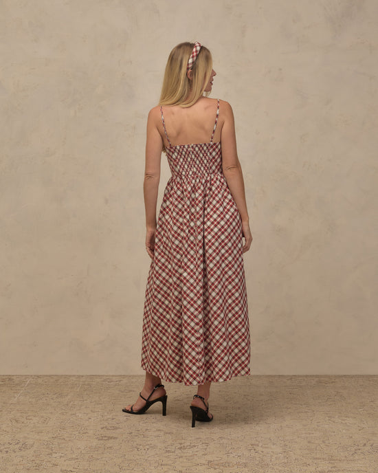 Women's Beatrice Midi Dress Holiday Tartan