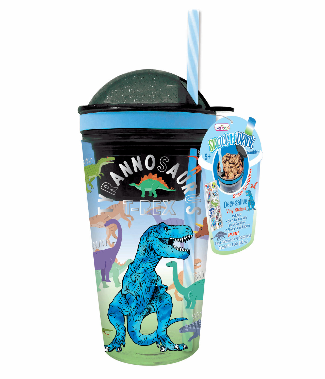 Snack N' Drink Cup | Dinosaur