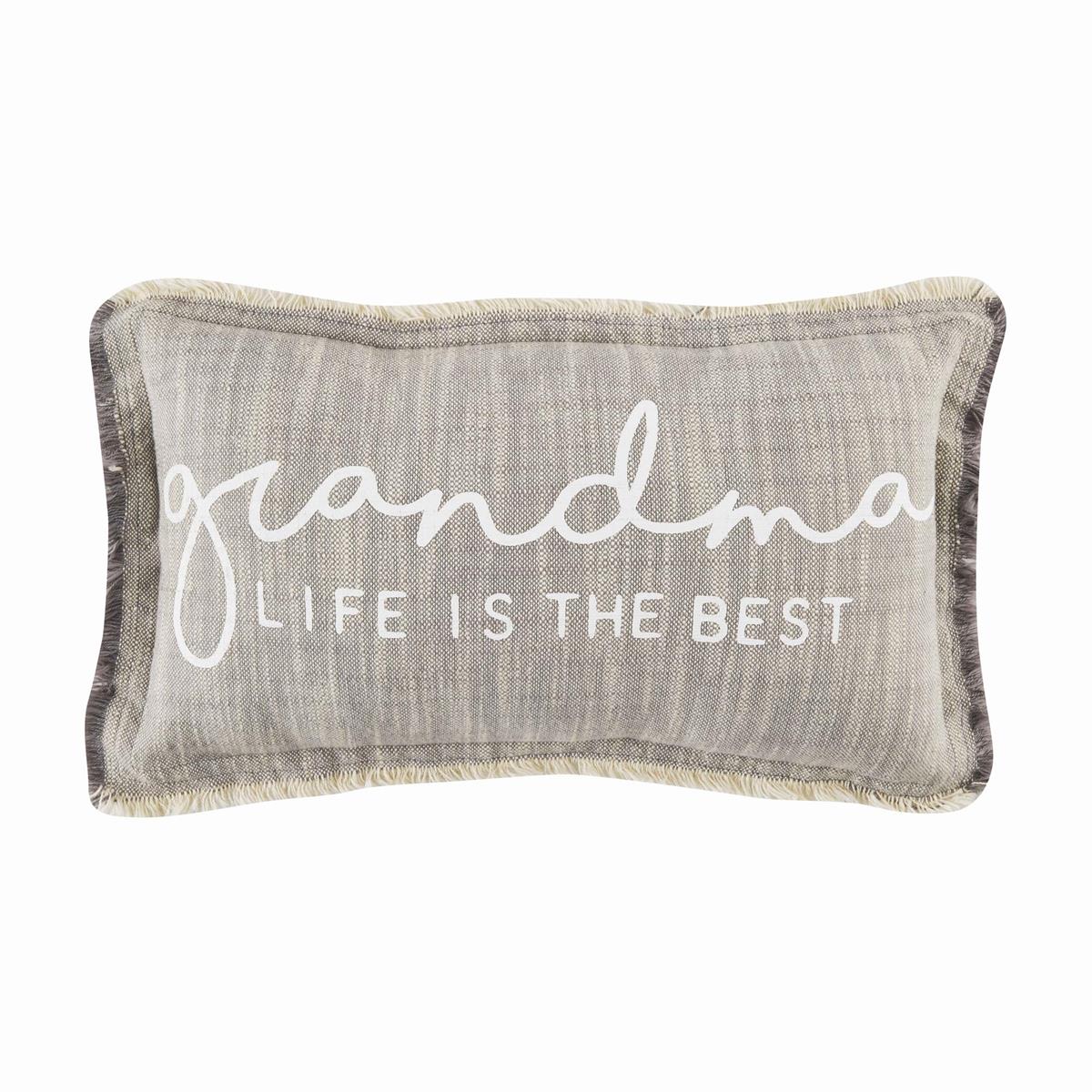 Grandma Life is the Best Throw Pillow