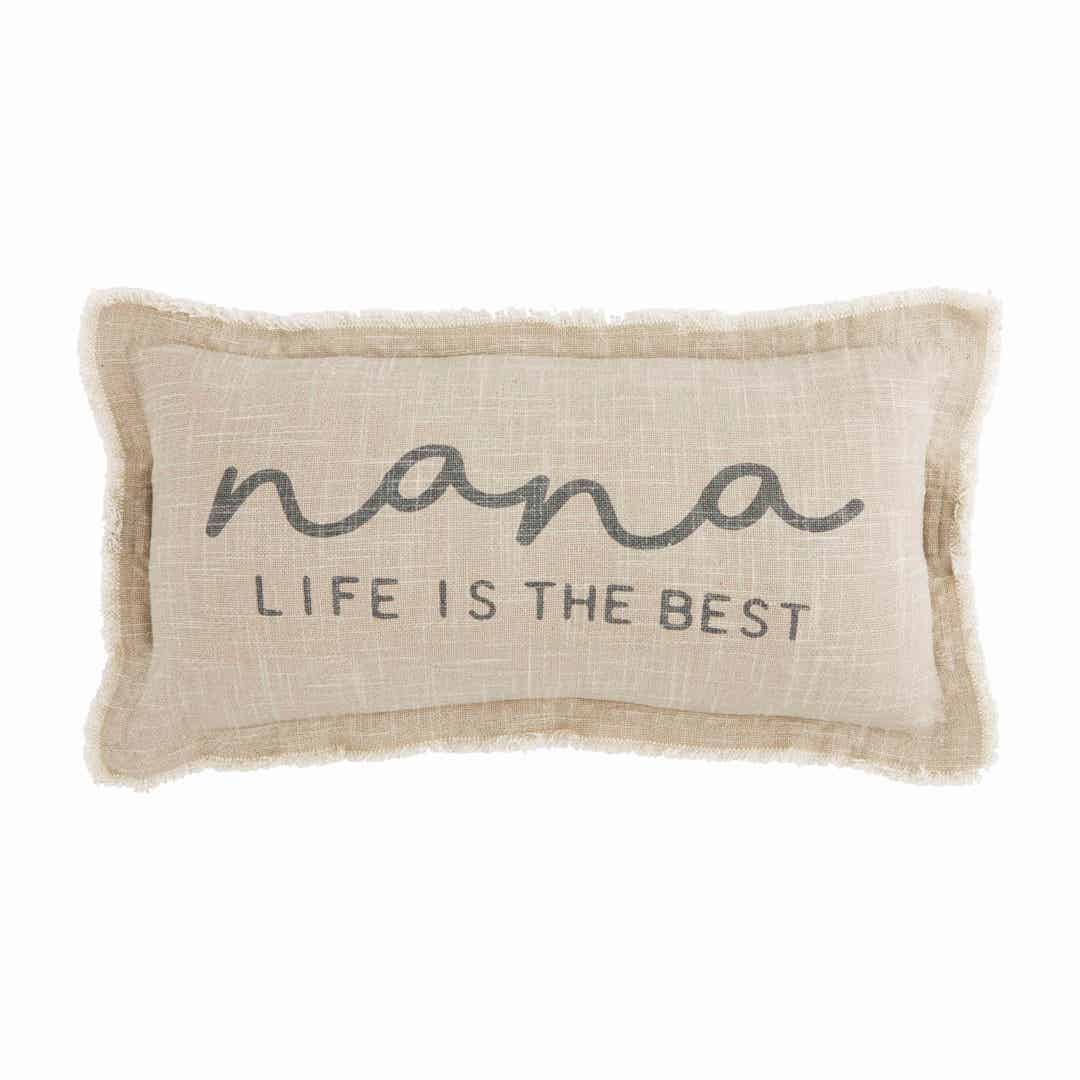 Nana Life is the Best Throw Pillow