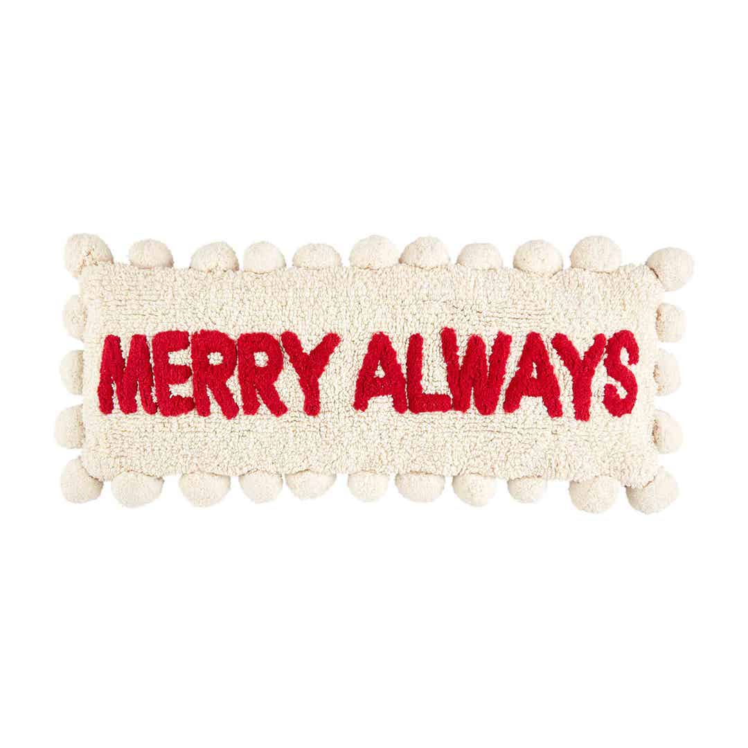 Tufted Merry Always Long Pillow