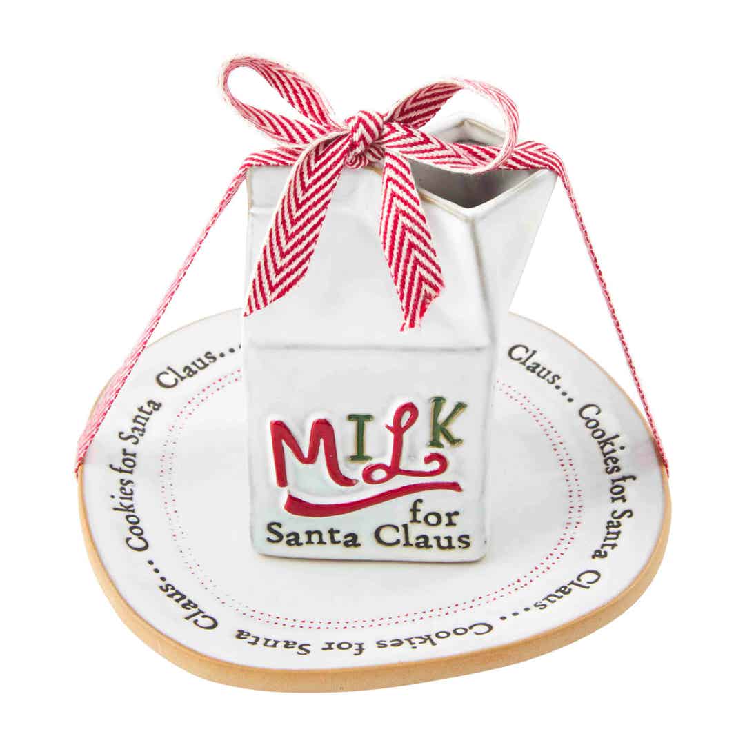 Milk and Cookies for Santa Set