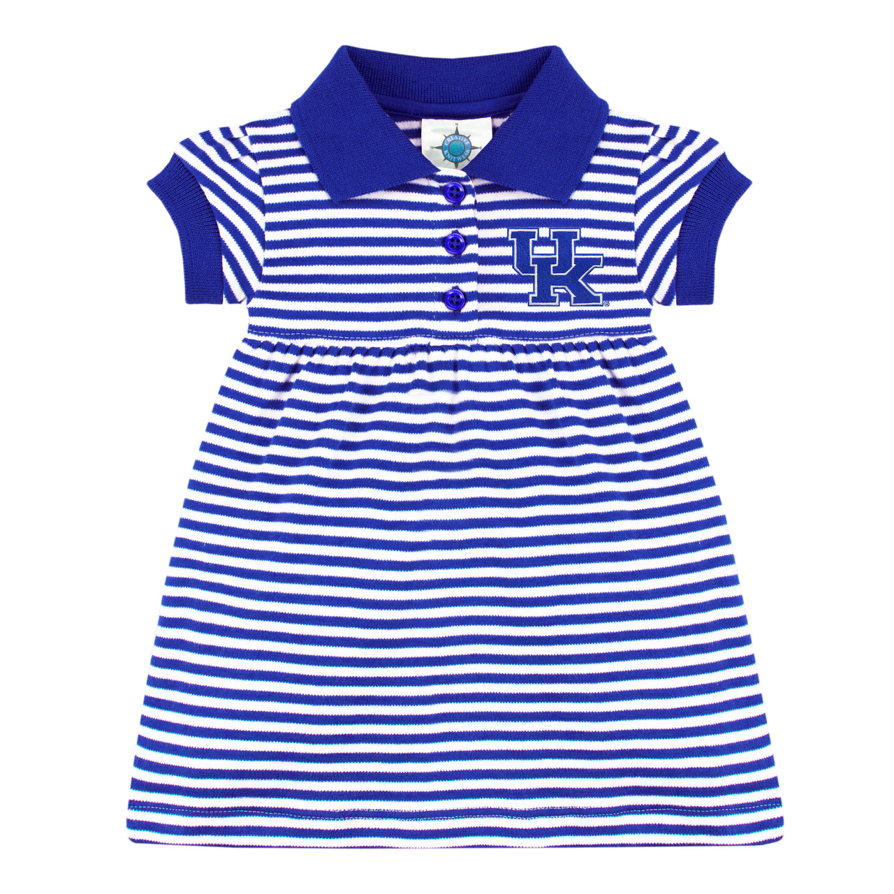 Baby University of Kentucky Stripe Dress with Bloomer