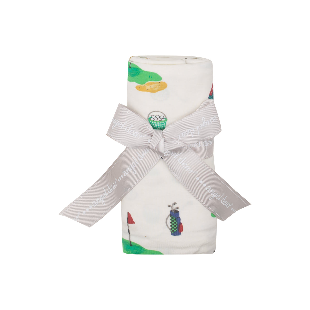 Bamboo Swaddle Blanket | Golf Club White