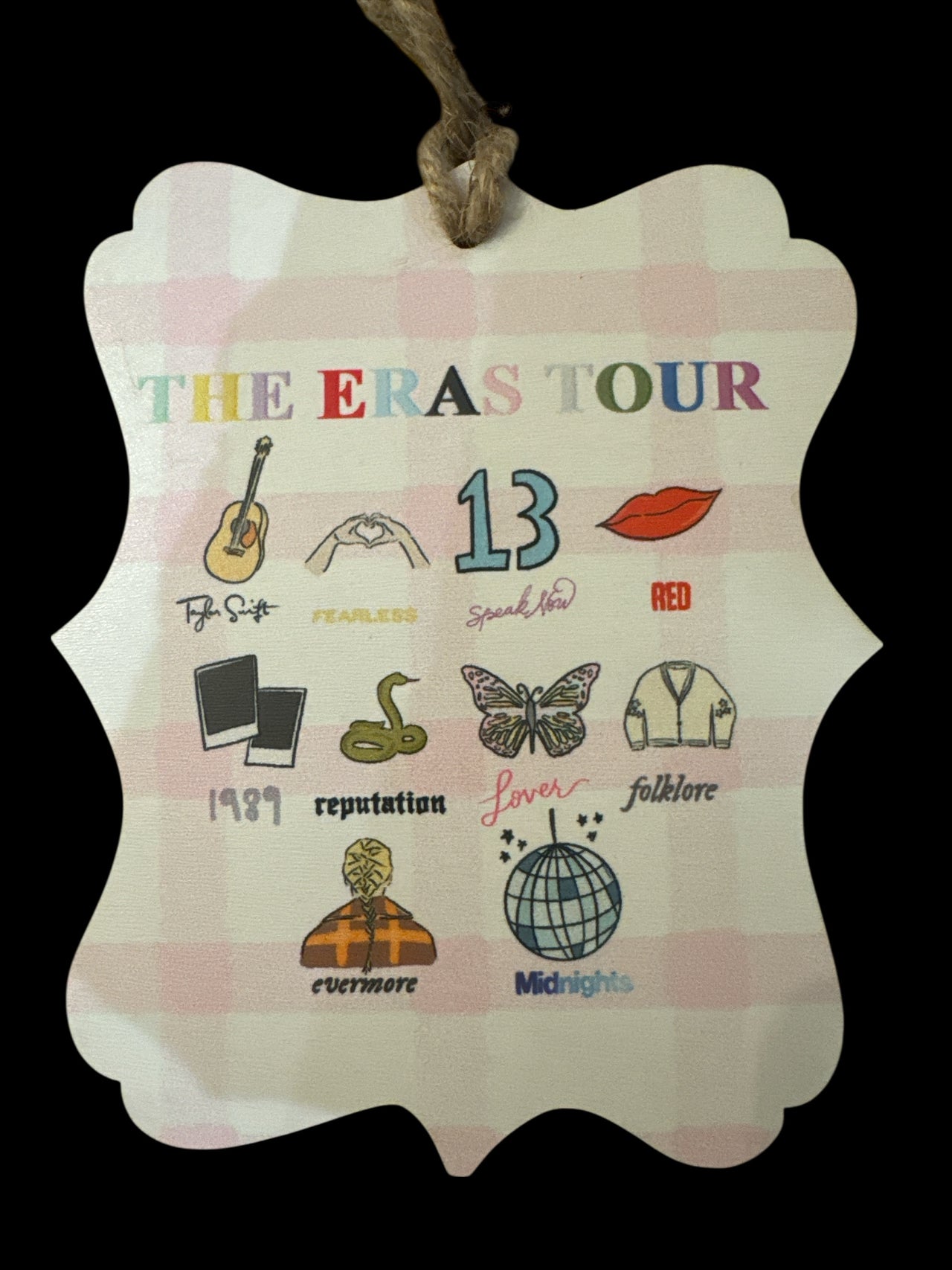 The Taylor Swift Eras Tour Ornament