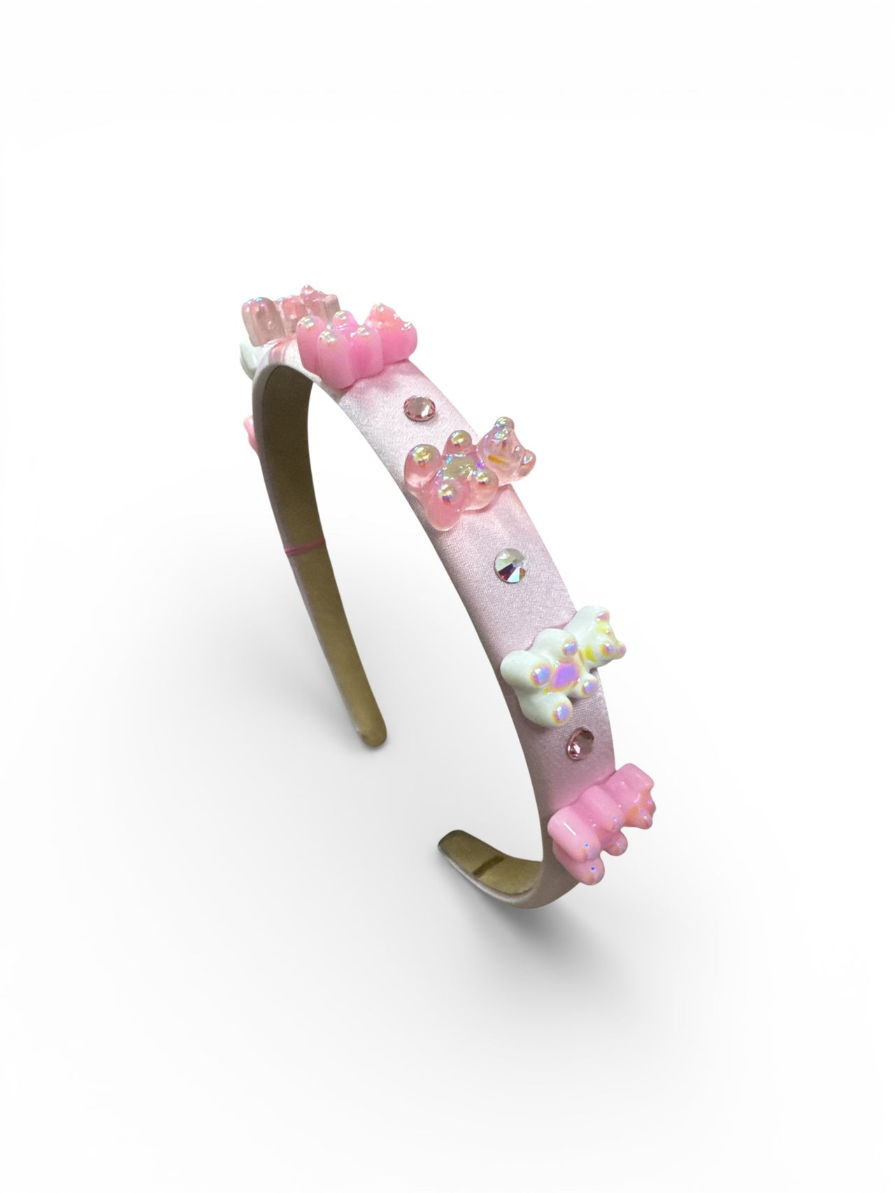 Crystallized Gummy Bear Charm Headband | Pink