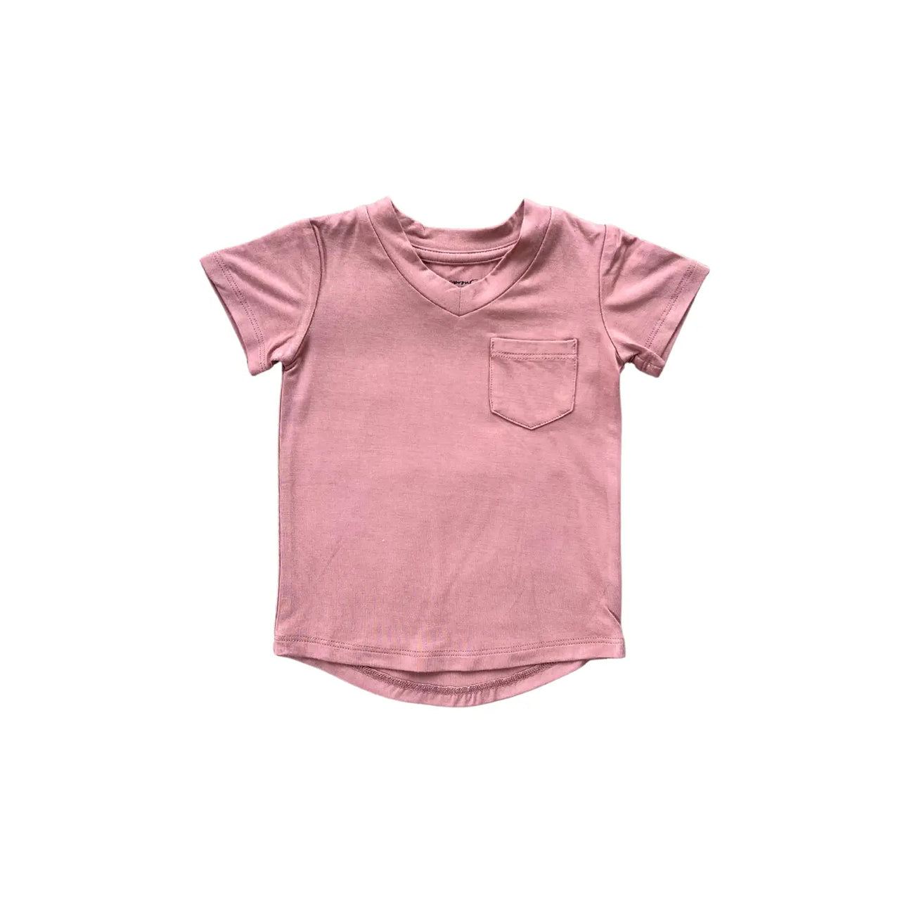 Kid's V-Neck Pocket Tee