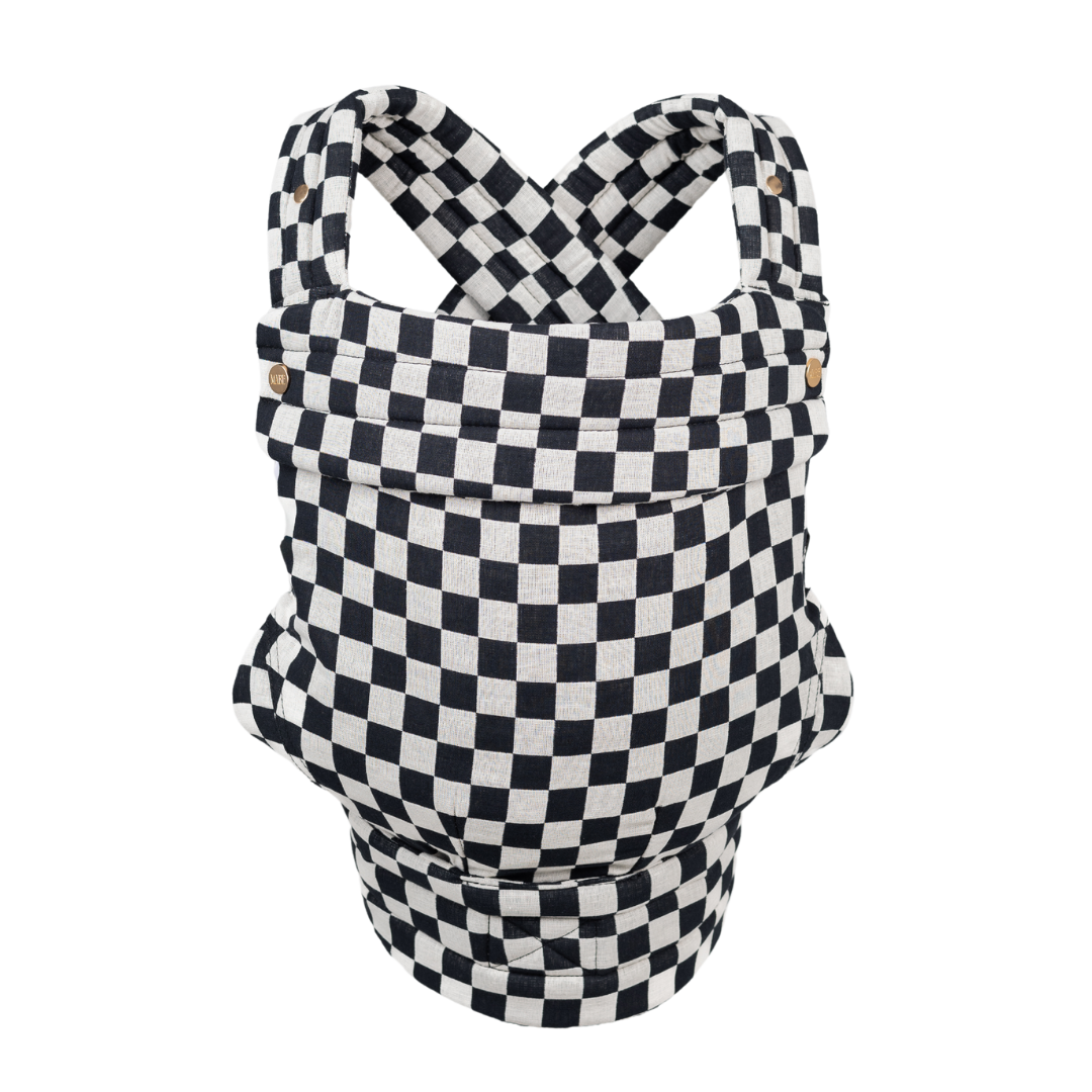 The Monarch Baby Carrier | Ebony Check