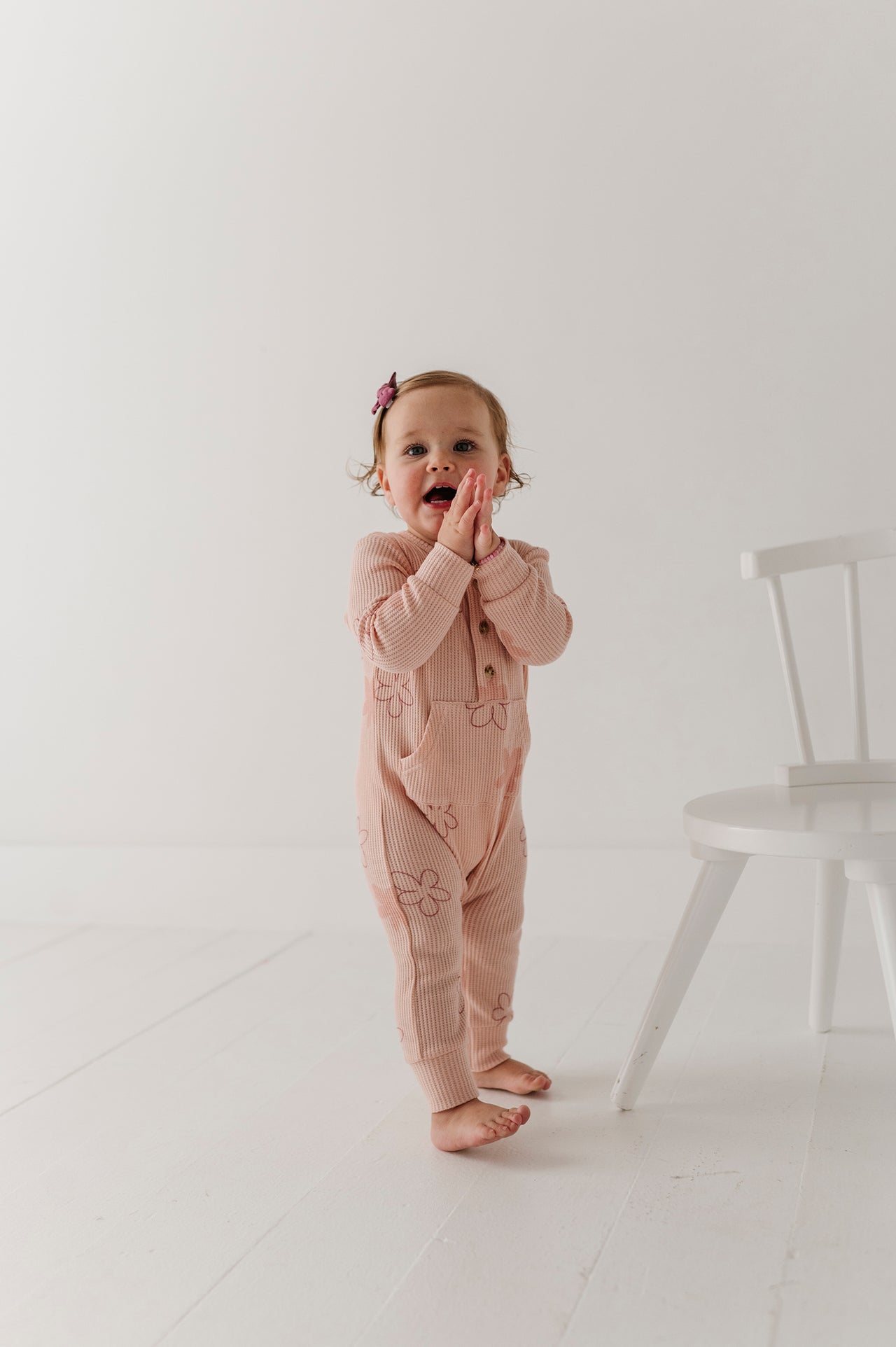 Waffle Romper | Daisy Doodle