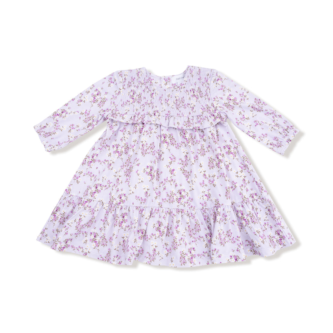 Smocked Ruffle Long Sleeve Tiered Dress+Legging Set | Sweet Dreams Floral