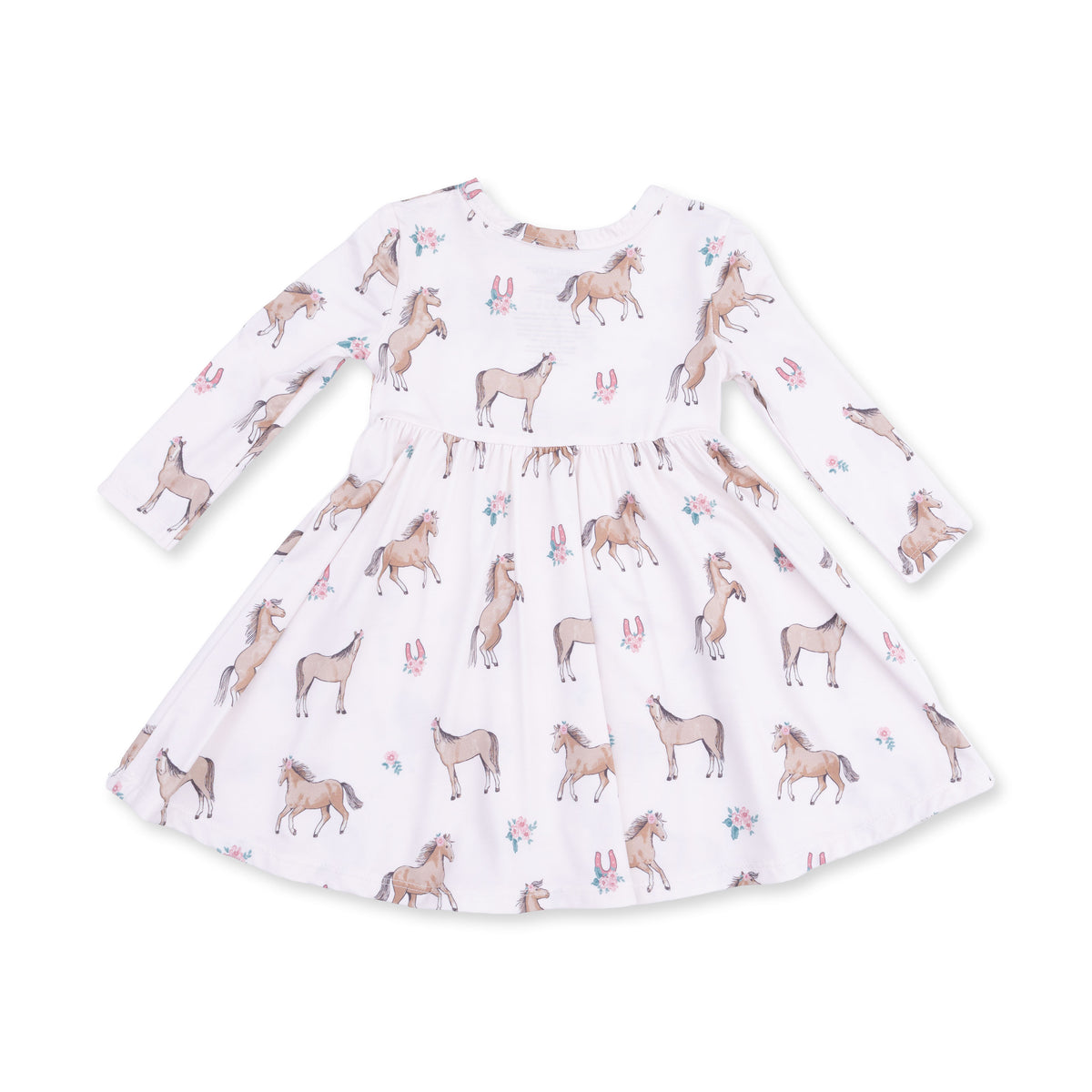 Twirly Long Sleeve Dress | I Love Horses