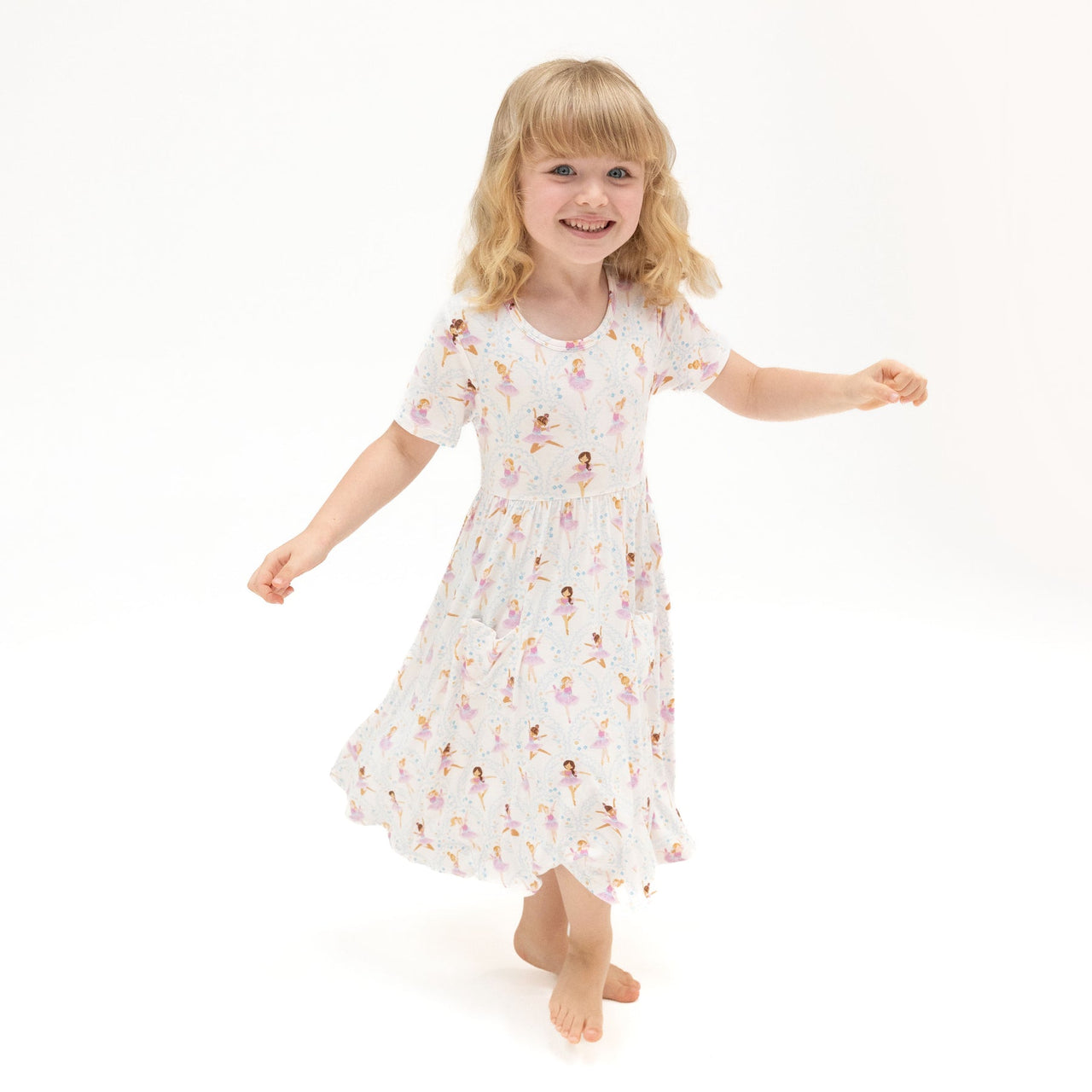 Twirly Dress | Bow Ballerinas
