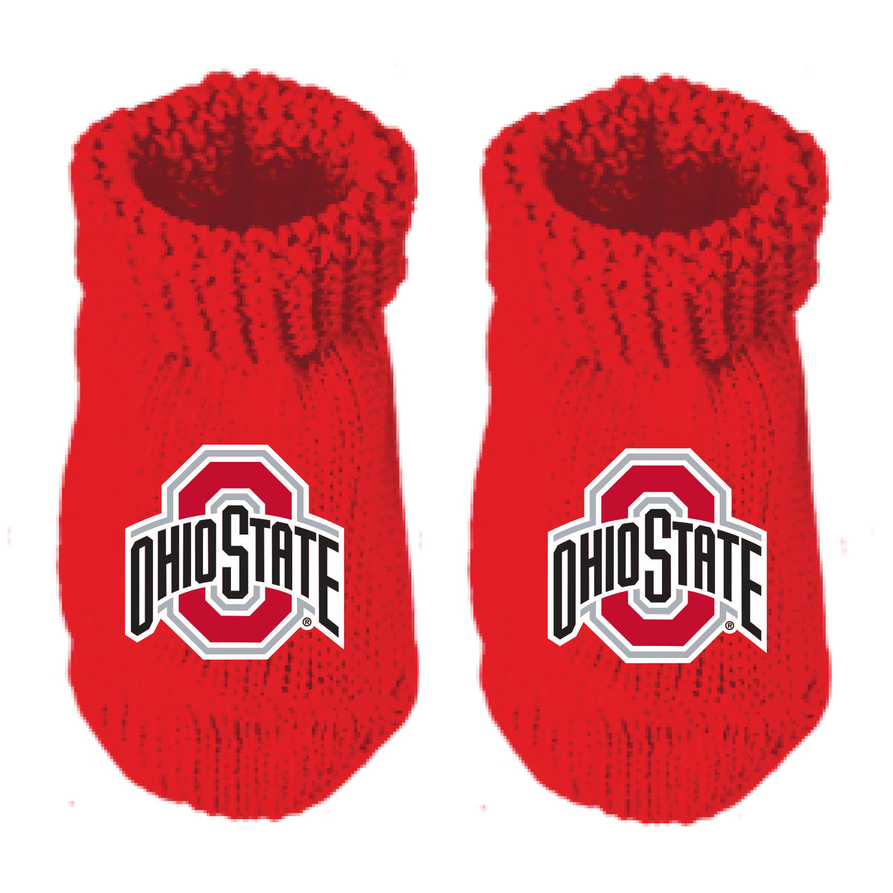 Ohio State Buckeyes Baby Bootie Box Set | Red