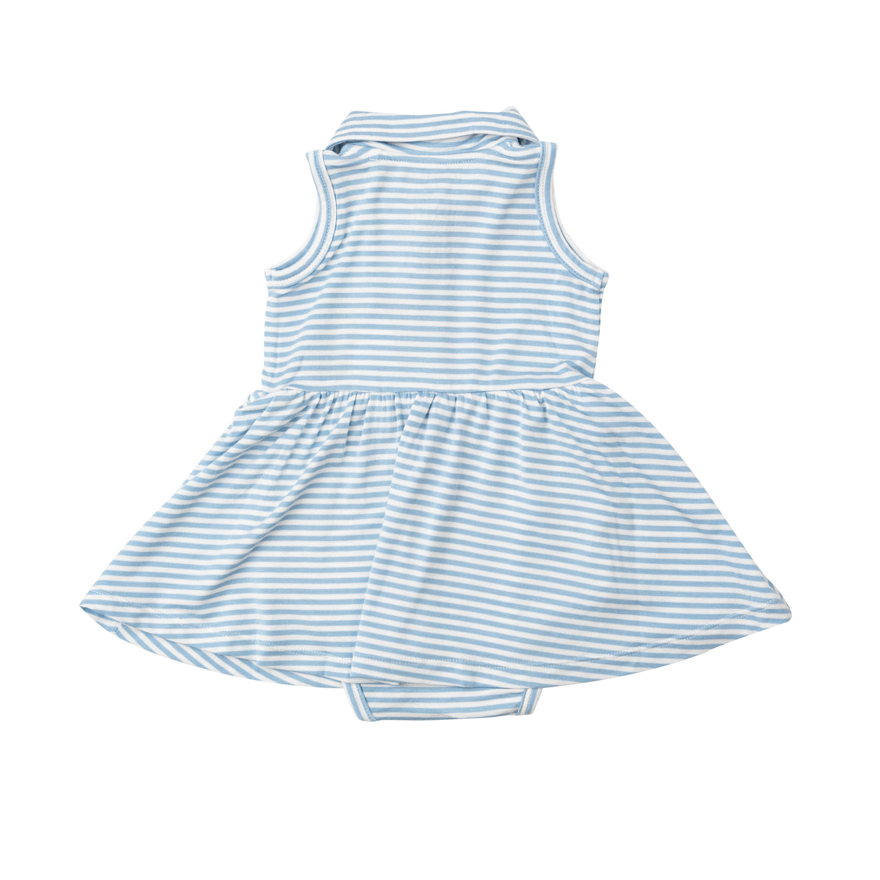 Golf Tank Bodysuit Dress | Dream Blue Stripe
