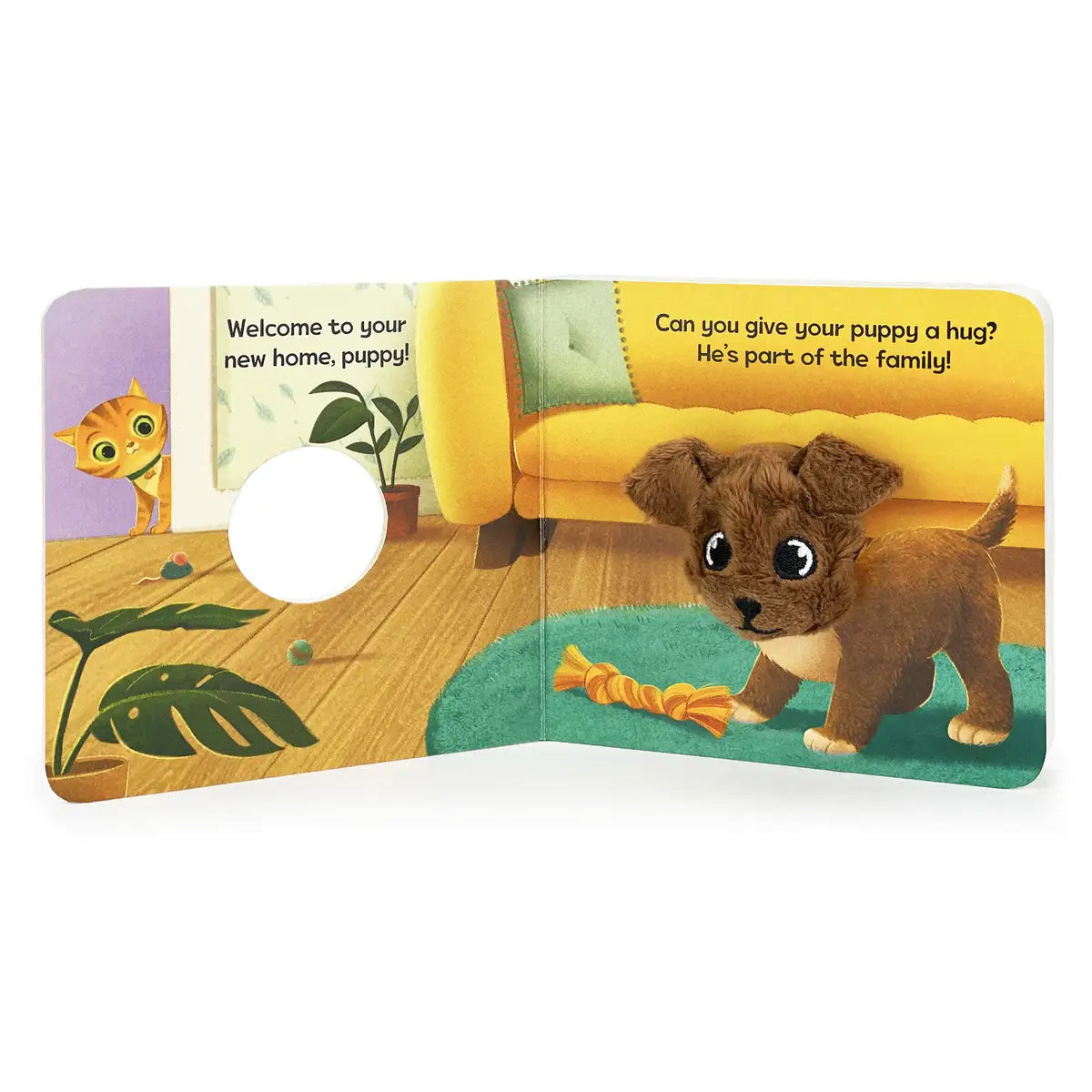 Puppy Love Finger Puppet Board Book