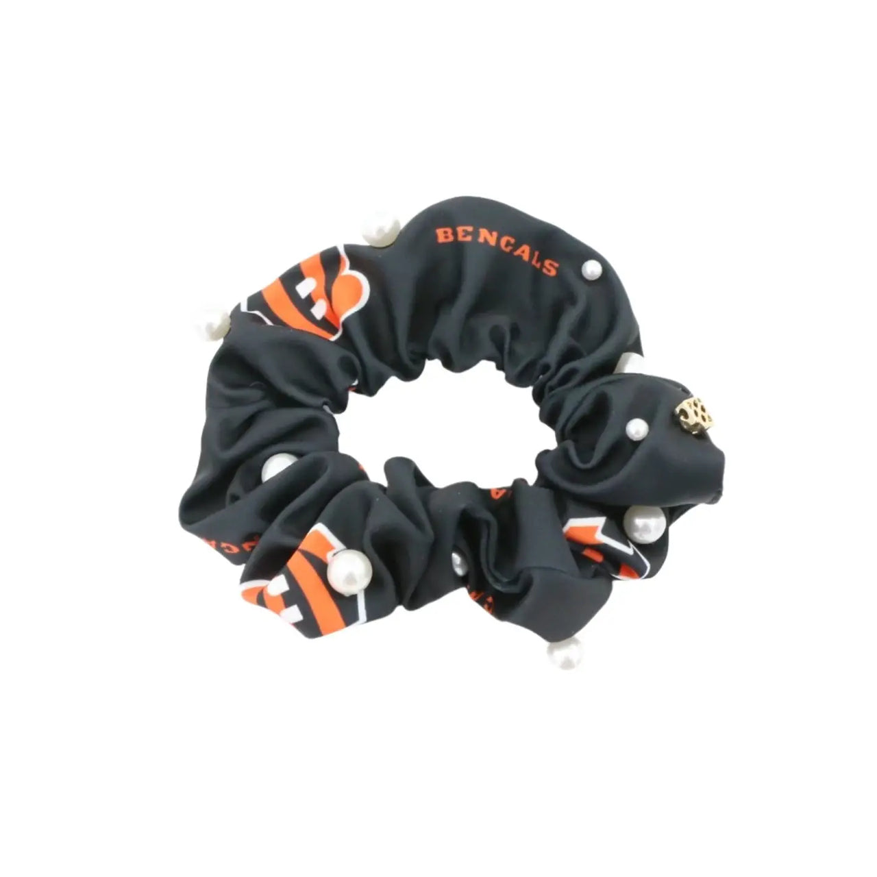 Cincinnati Bengals Black and Orange Dual Srunchie
