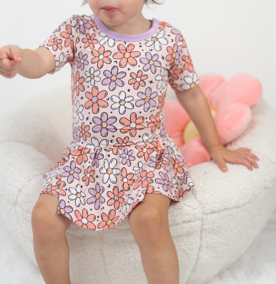 Full Bloom Dream Bodysuit Dress