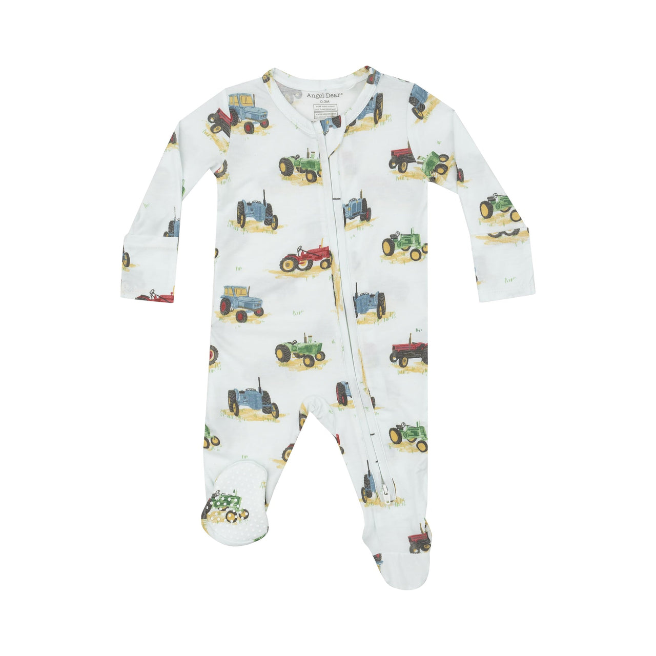 2-Way Zip Footie | Vintage Tractors